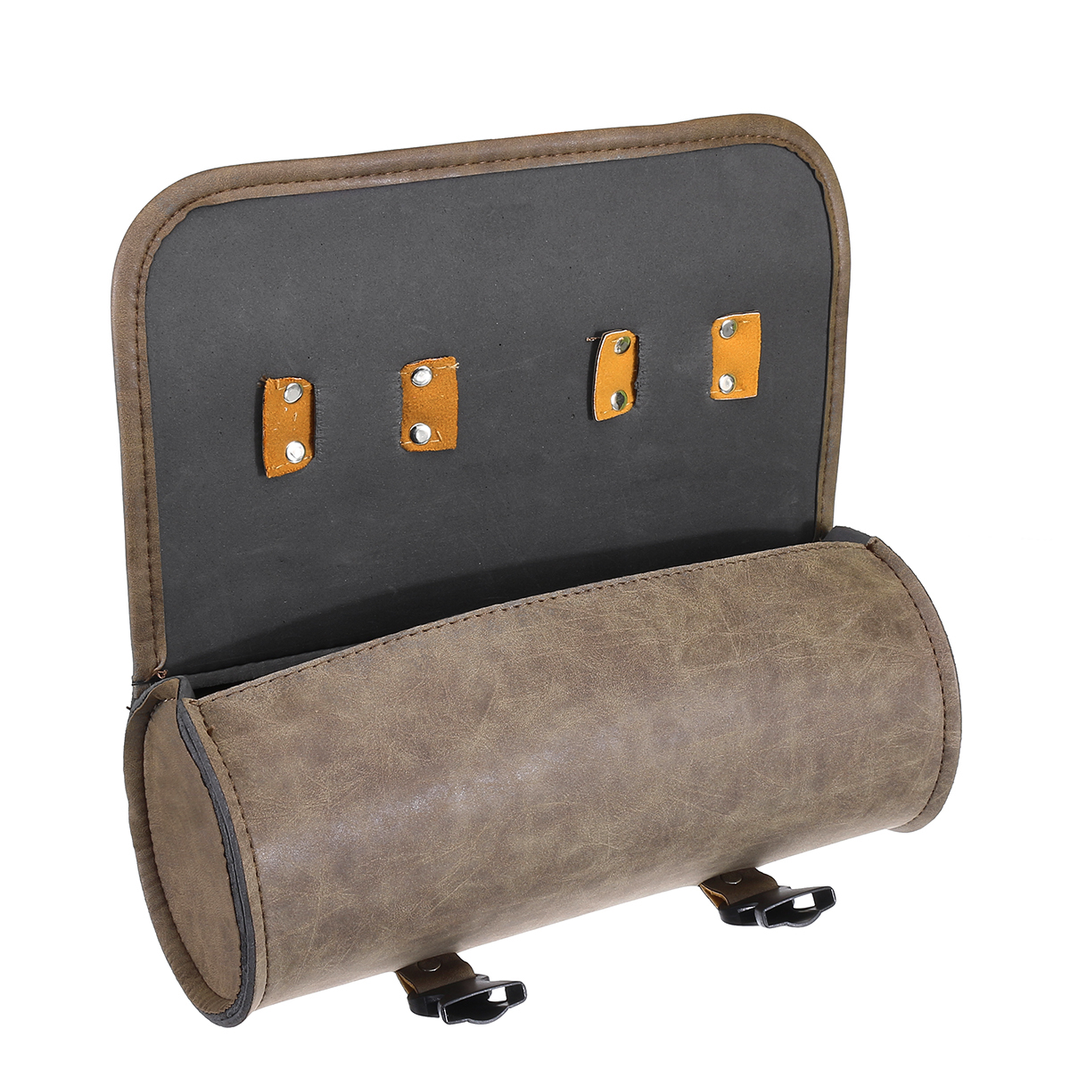 Universal-Motorcycle-Front-Fork-Tool-Bag-Saddlebags-Storage-Luggage-Roll-Barrel-Pouch-Leather-For-Ha-1637537