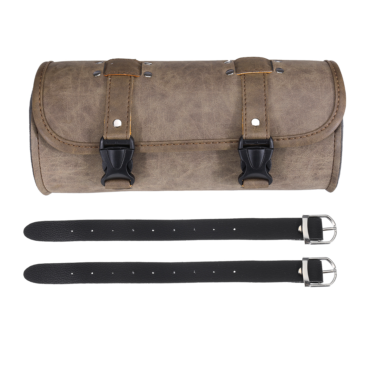 Universal-Motorcycle-Front-Fork-Tool-Bag-Saddlebags-Storage-Luggage-Roll-Barrel-Pouch-Leather-For-Ha-1637537