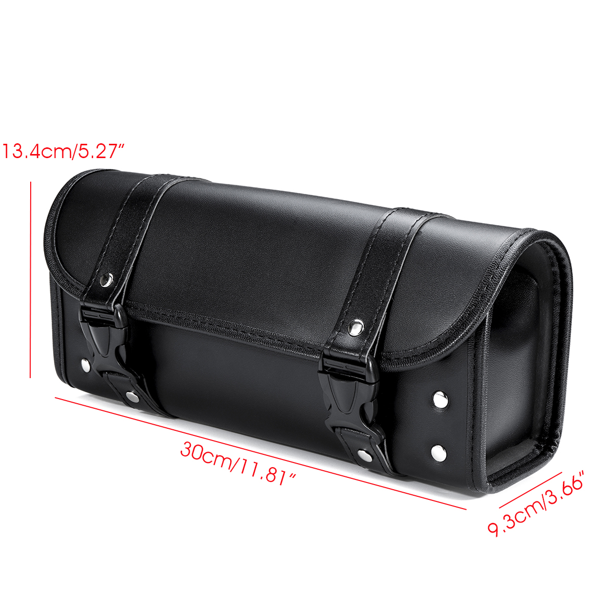 Universal-Motorcycle-Front-PU-Leather-Fork-Tool-Bag-Saddlebags-Pouch-Luggage-1646532