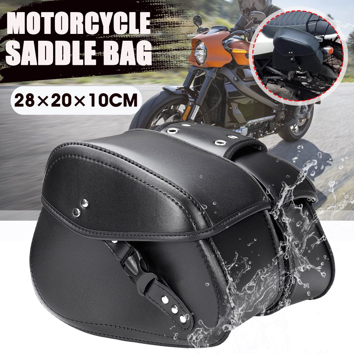 Universal-Motorcycle-PU-Leather-Small-Saddlebags-Side-Storage-Tool-Bag-For-Harley-1489883