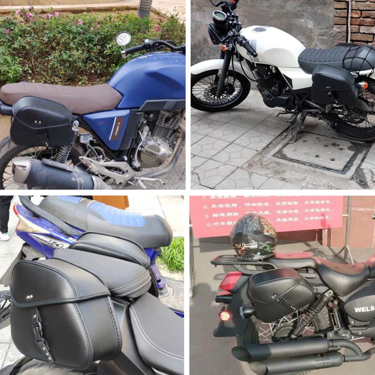 Universal-Motorcycle-PU-Leather-Small-Saddlebags-Side-Storage-Tool-Bag-For-Harley-1489883