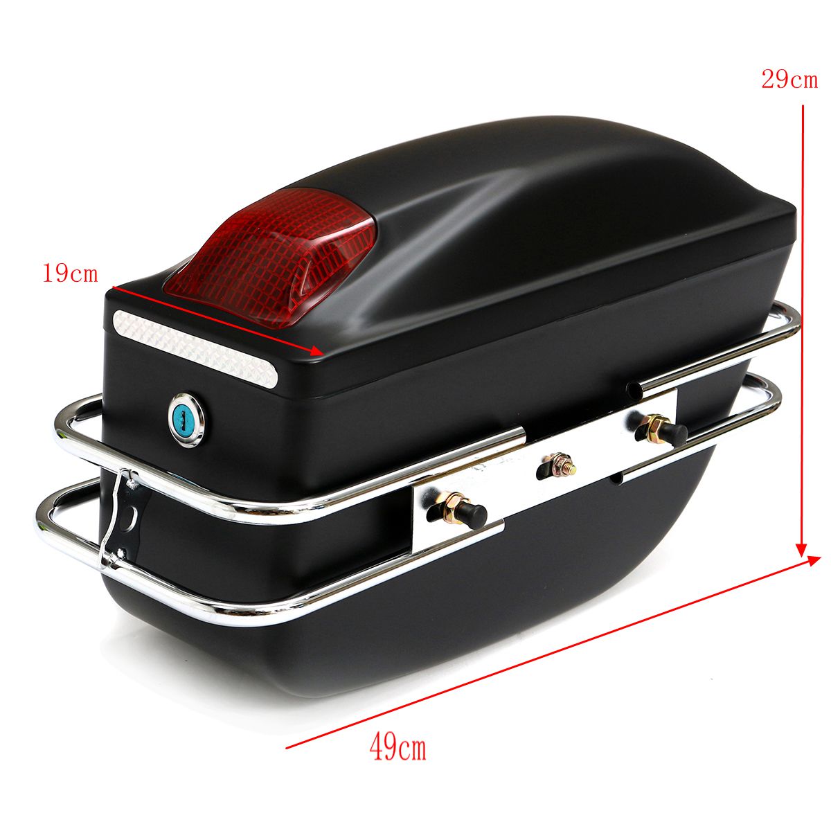 Universal-Motorcycle-Tail-Bags-Luggage-Tank-Tool-Bag-Hard-Case-Saddle-Bags-For-KawasakiHondaYamahaSu-1312967