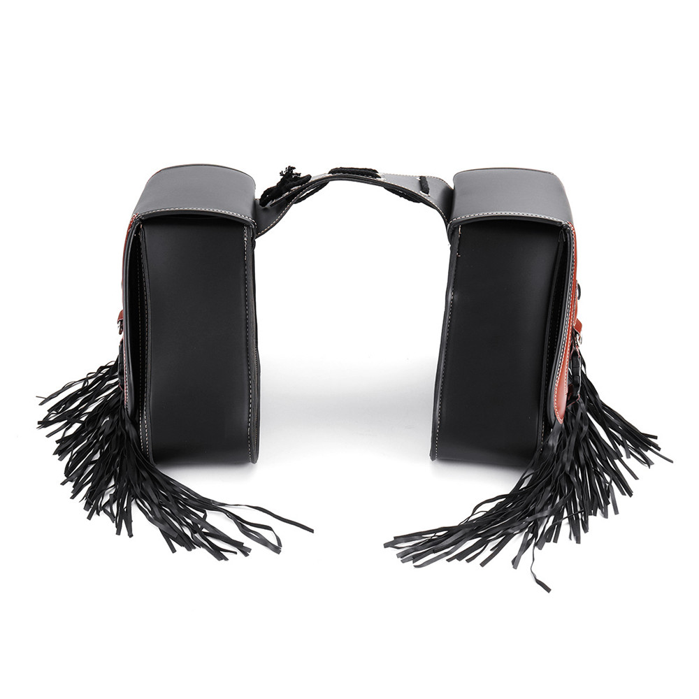 Universal-Waterproof-Pair-PU-Leather-Motorcycle-Tool-Bag-Storage-Luggage-Saddlebags-1442932