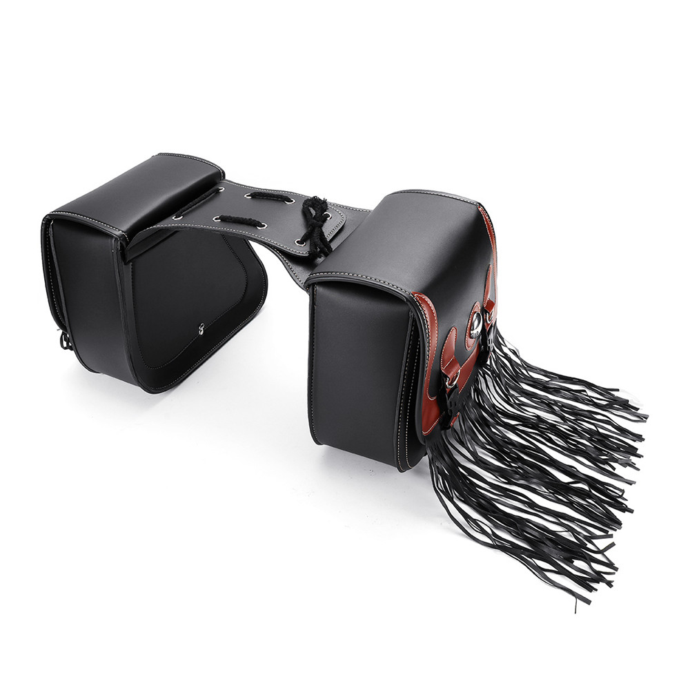 Universal-Waterproof-Pair-PU-Leather-Motorcycle-Tool-Bag-Storage-Luggage-Saddlebags-1442932