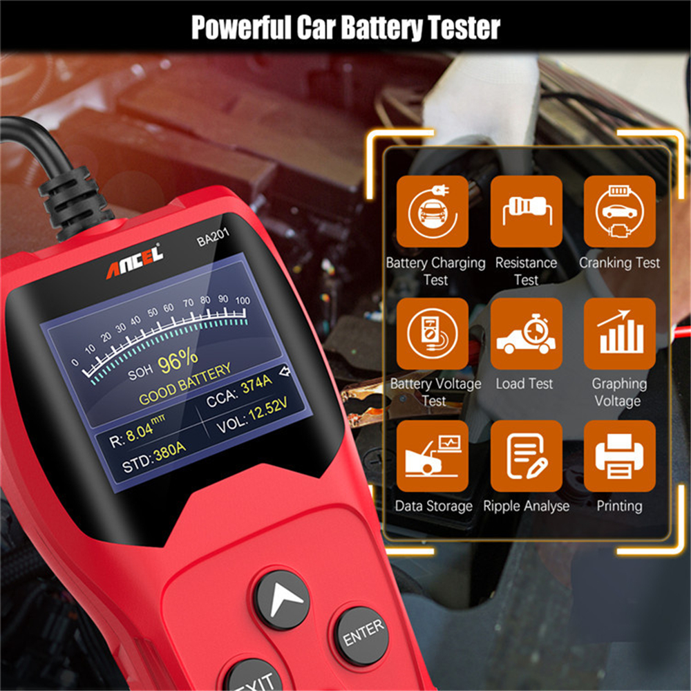 Ancel-BA201-Car-Battery-Tester-12V-Analyzer-100-to-2000CCA-Cranking-Charging-Circut-Tester-Diagnosti-1750309
