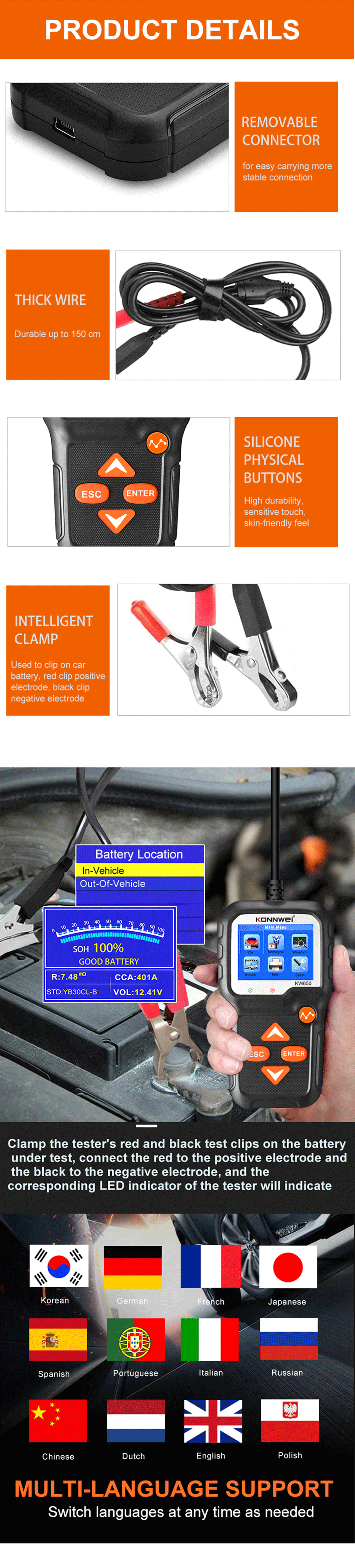 KONNWEI-KW650-Car-Battery-Tester-6V-12V-Battery-Analyzer-2000CCA-Automotive-Charging-Cranking-Test-T-1750191