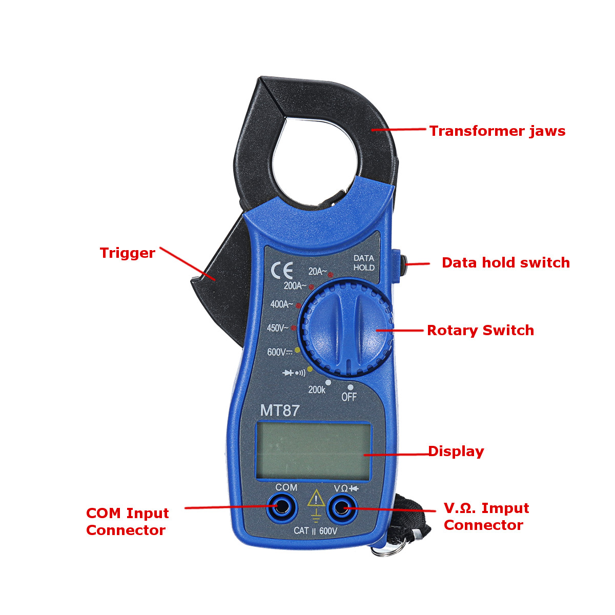 LCD-Digital-Multimeter-Auto-Handheld-Clamp-Meter-Volt-AC-DC-600-Amp-Tester-1571170