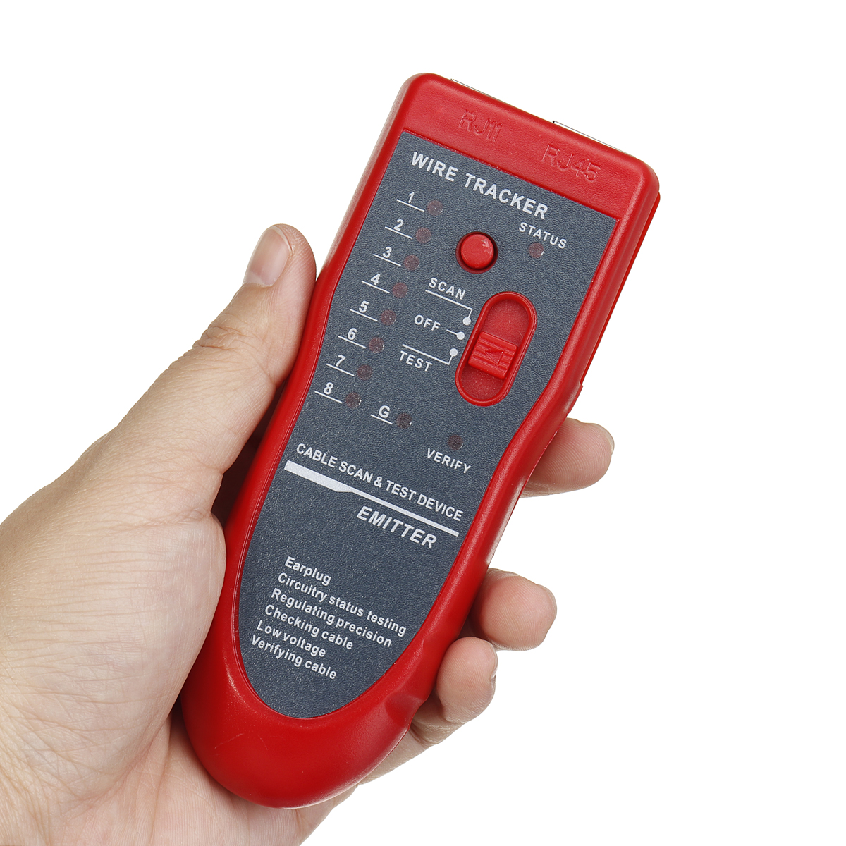 Telephone-Network-Cable-Wire-Line-LAN-Cable-RJ45-Tracker-Toner-Tracer-Tester-1622880