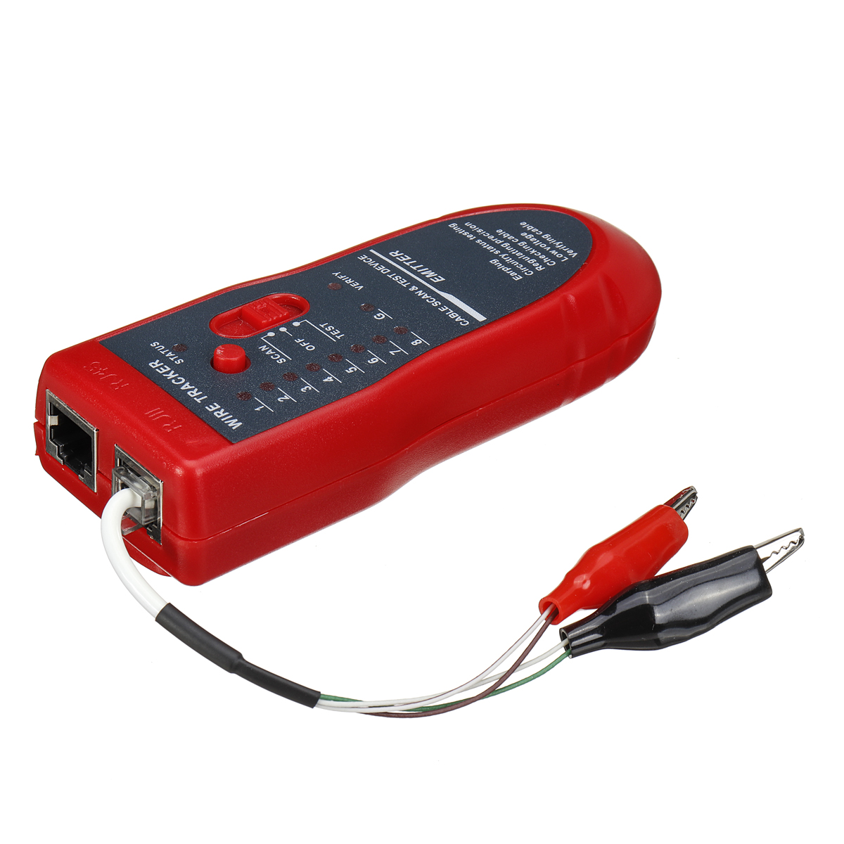 Telephone-Network-Cable-Wire-Line-LAN-Cable-RJ45-Tracker-Toner-Tracer-Tester-1622880