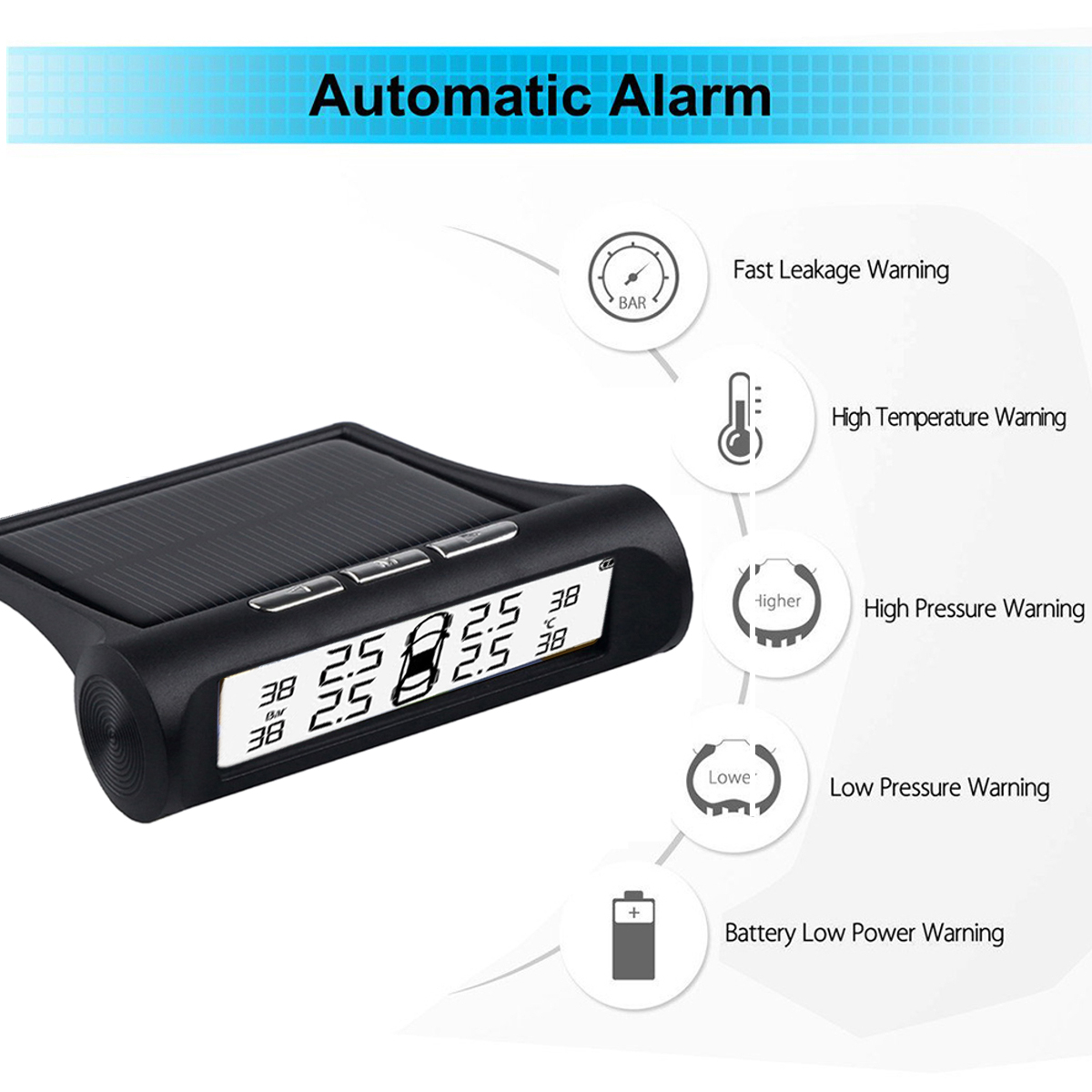 Solar-Car-Wireless-USB-Charging-Tire-Pressure-Monitoring-Temp-Alarm-System-1790840