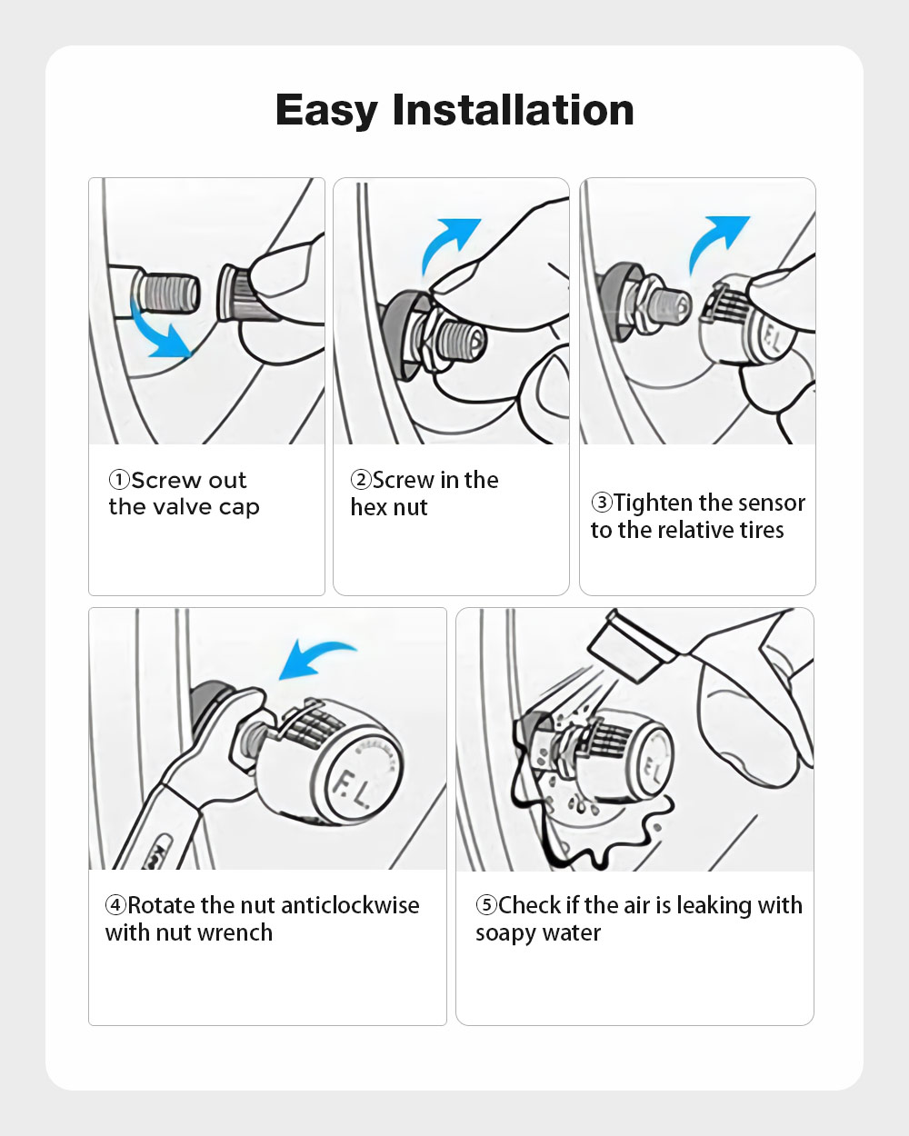 iMars-T270-TPMS-Solar-Power-Tire-Pressure-Monitor-System-Large-Screen-LCD-Display-Tester-Wireless-wi-1821920