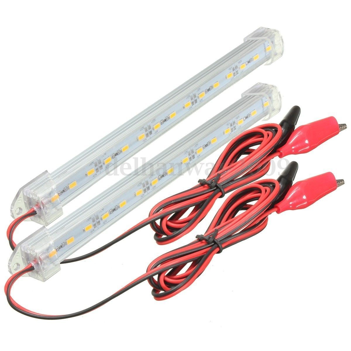 12V-50cm-Car-Clear-LED-5630-SMD-Interior-Strip-Light-Bar-Van-Caravan-Fish-Tank-1030452