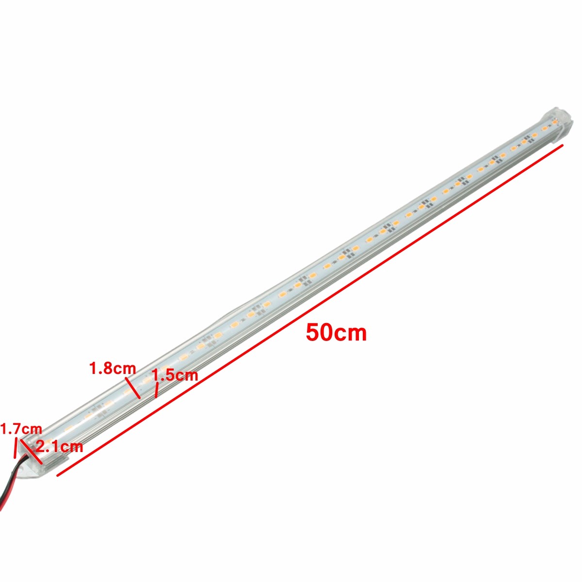 12V-50cm-Car-Clear-LED-5630-SMD-Interior-Strip-Light-Bar-Van-Caravan-Fish-Tank-1030452
