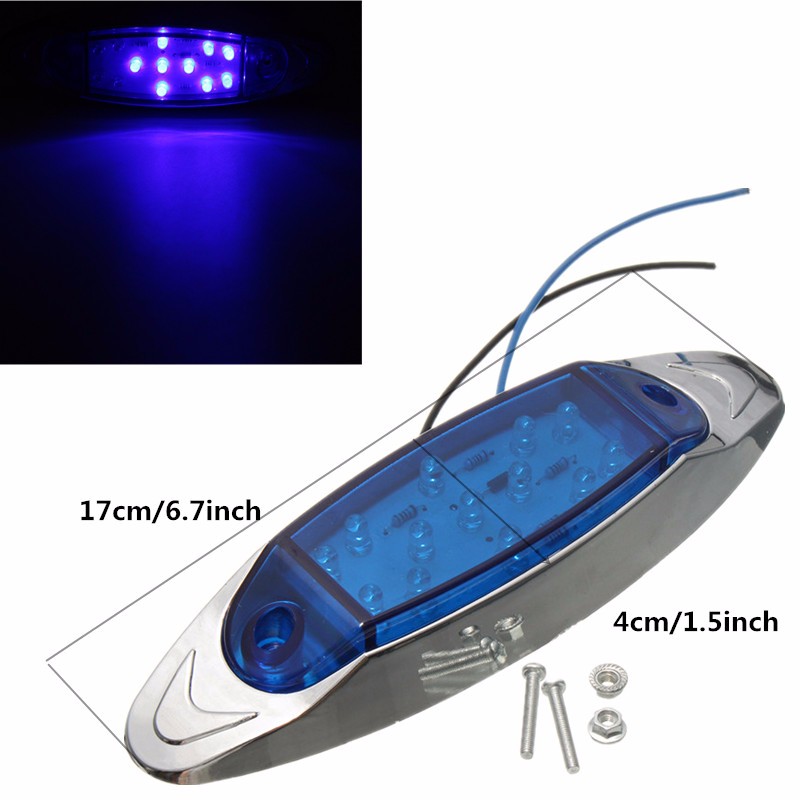 12V-Car-Side-Lights-F5-Straight-Bulb-13-Lamp-Beads-Truck-edge-Warning-Lamp-1030736