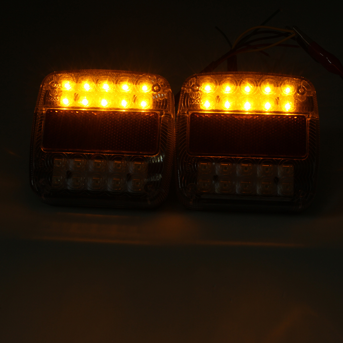 12V-LED-Caravan-Truck-Trailer-Stop-Rear-Tail-License-Plate-Indicator-Lamp-1023898
