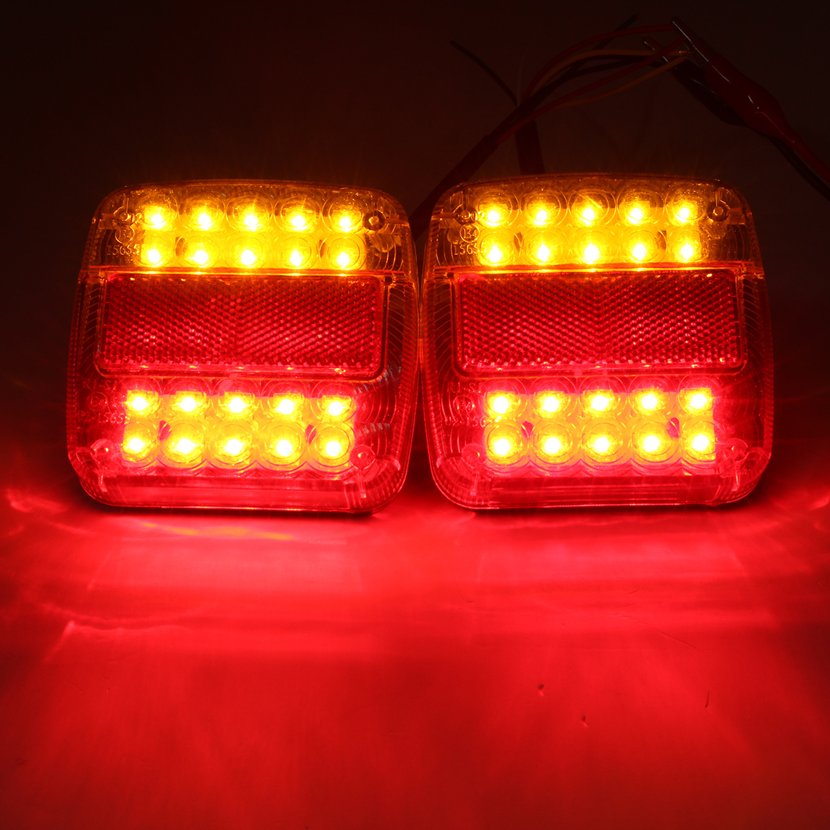 12V-LED-Caravan-Truck-Trailer-Stop-Rear-Tail-License-Plate-Indicator-Lamp-1023898