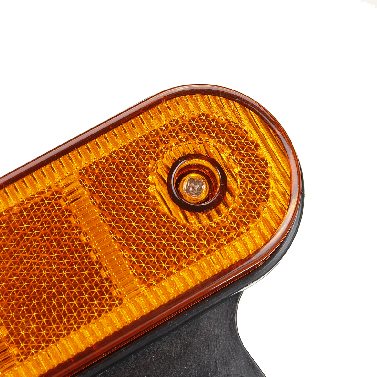 12V24V-20-LED-Side-Marker-Lights-Reflector-Lamp-Amber-With-Bracket-For-Truck-Trailer-1617515