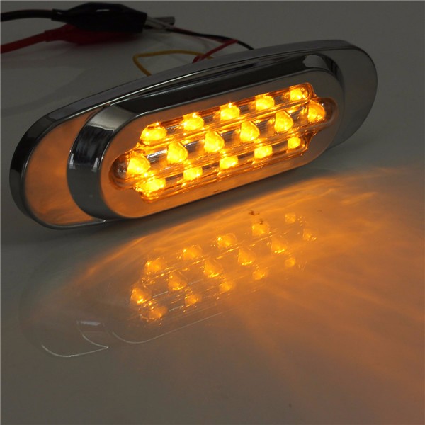16LED-Side-Marker-Indicator-Light-For-Bus-Truck-Lorry-Trailer-Red-White-Yellow-DC12V-1013942