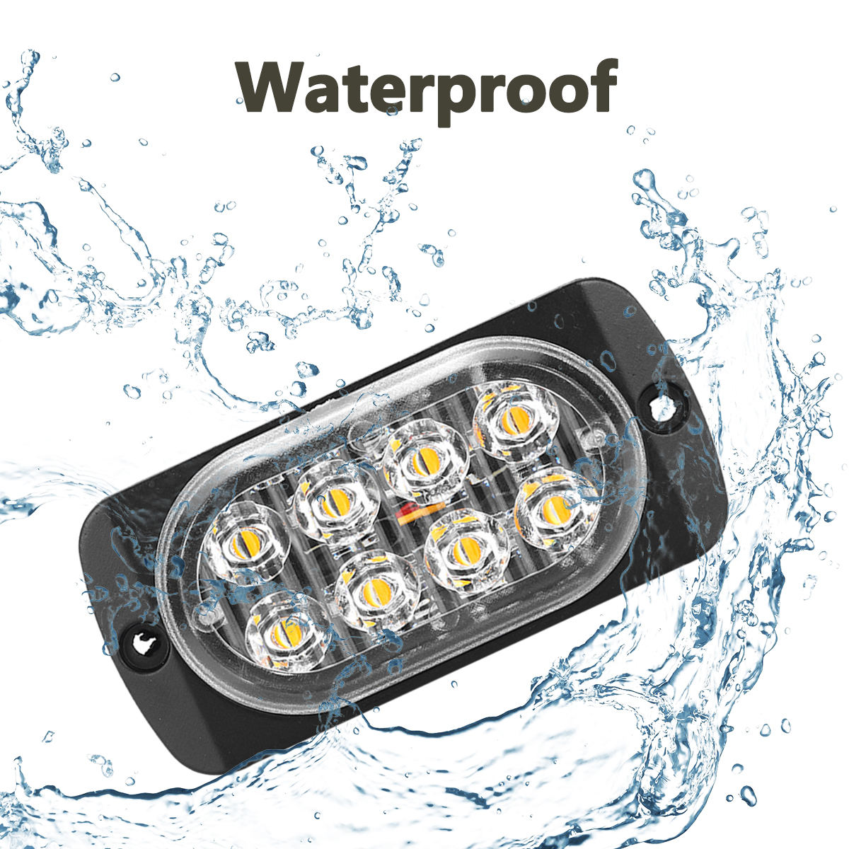 18-Flash-Modes-LED-Side-Marker-Lights-IP67-Waterproof-1PCS-for-Trailer-Truck-Caravans-Utes-Boat-1555228