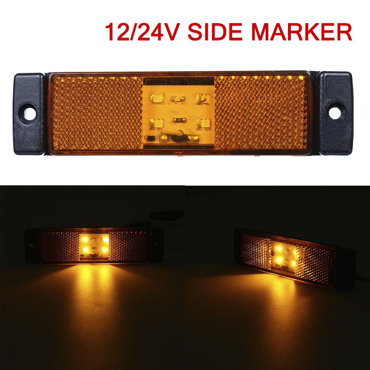 1PC-1224V-LED-Side-Marker-Position-Light-For-DAF-XF105-Truck-Lorry-1742180