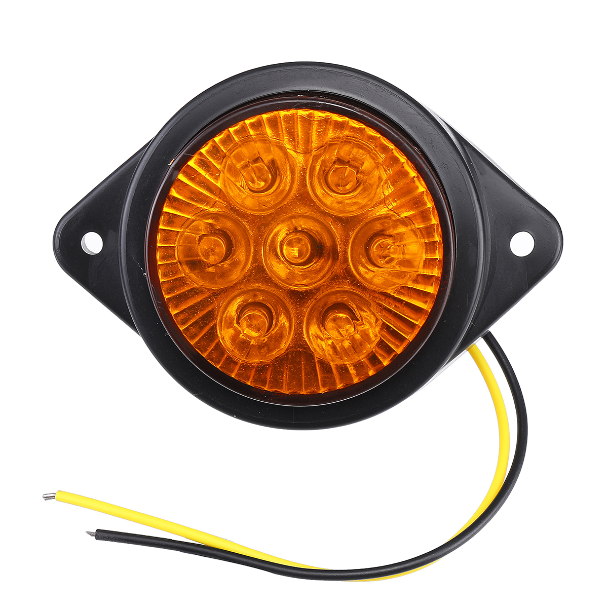 1PC-24V-7-LED-Side-Marker-Light-Outline-Lamp-Truck-Trailer-Caravan-Lorry-Van-1742181