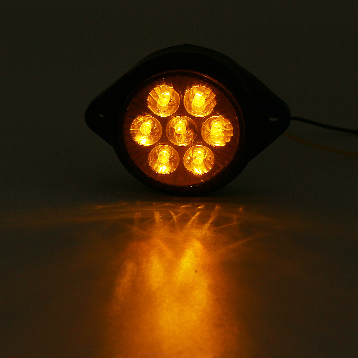 1PC-24V-7-LED-Side-Marker-Light-Outline-Lamp-Truck-Trailer-Caravan-Lorry-Van-1742181