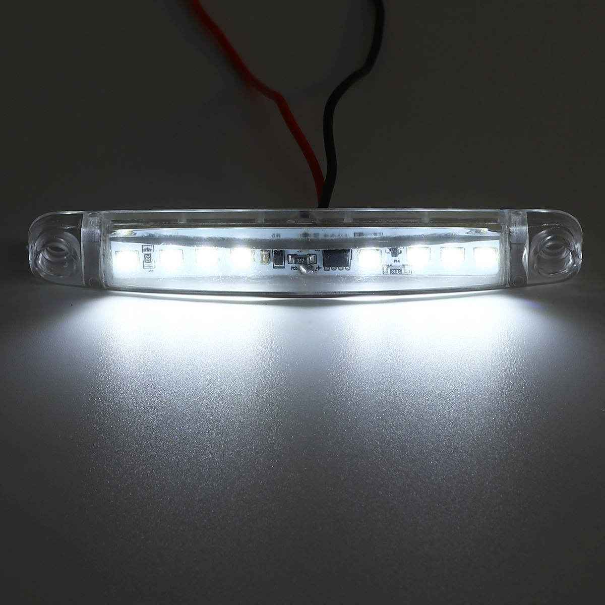 2pcs-Trailers-Trucks-Caravans-Utes-Boat-24V-8LED-Flash-Side-Light-1705743