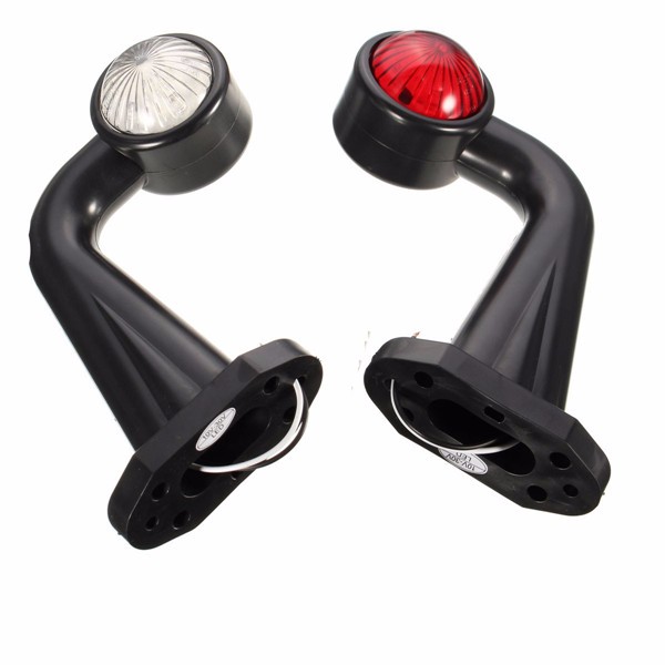 2x12V-Elbow-Side-Outline-Marker-LED-Light-Caution-Lamp-Trailer-Van-Lorry-1013946