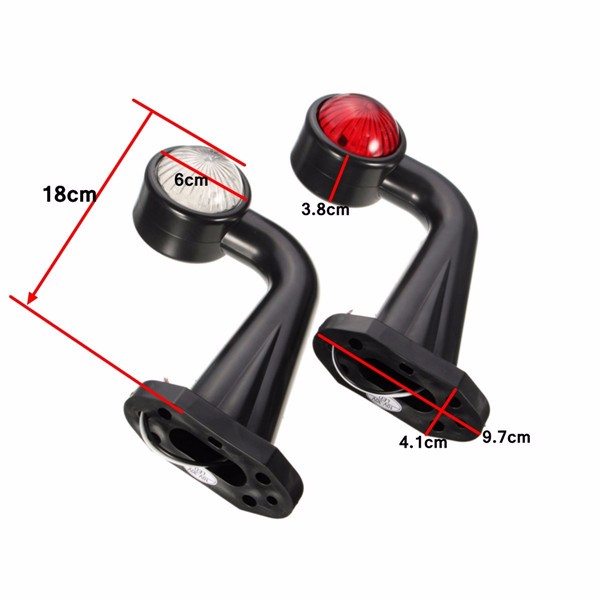2x12V-Elbow-Side-Outline-Marker-LED-Light-Caution-Lamp-Trailer-Van-Lorry-1013946