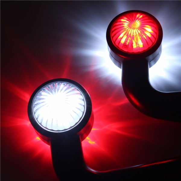 2x12V-Elbow-Side-Outline-Marker-LED-Light-Caution-Lamp-Trailer-Van-Lorry-1013946