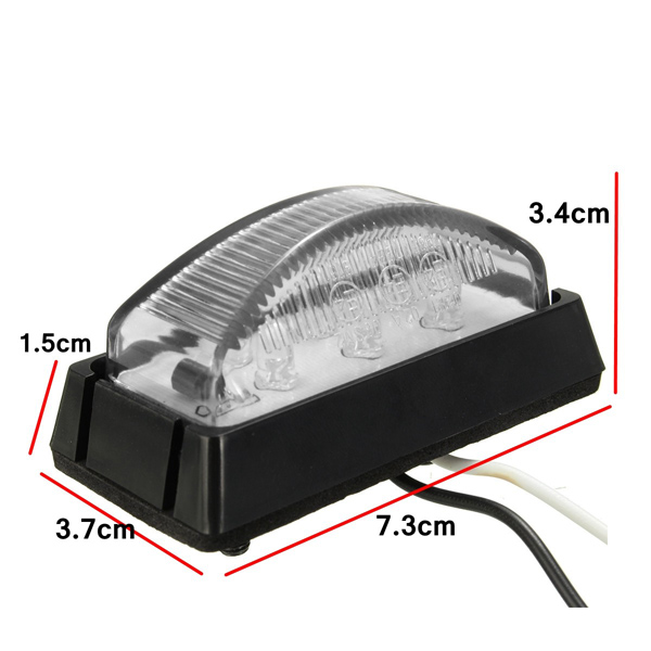 6-LED-Side-Marker-Light-Indicator-Lamp-Bus-Truck-Trailer-Lorry-Caravan-1224V-E4-1022907