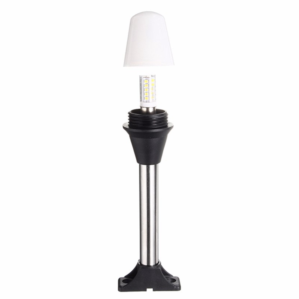BA15D-12V-5W-Cool-White-Boat-LED-Signal-Light-Shoreline-Marine-Fold-Down-Stern-Anchor-Light-1118904