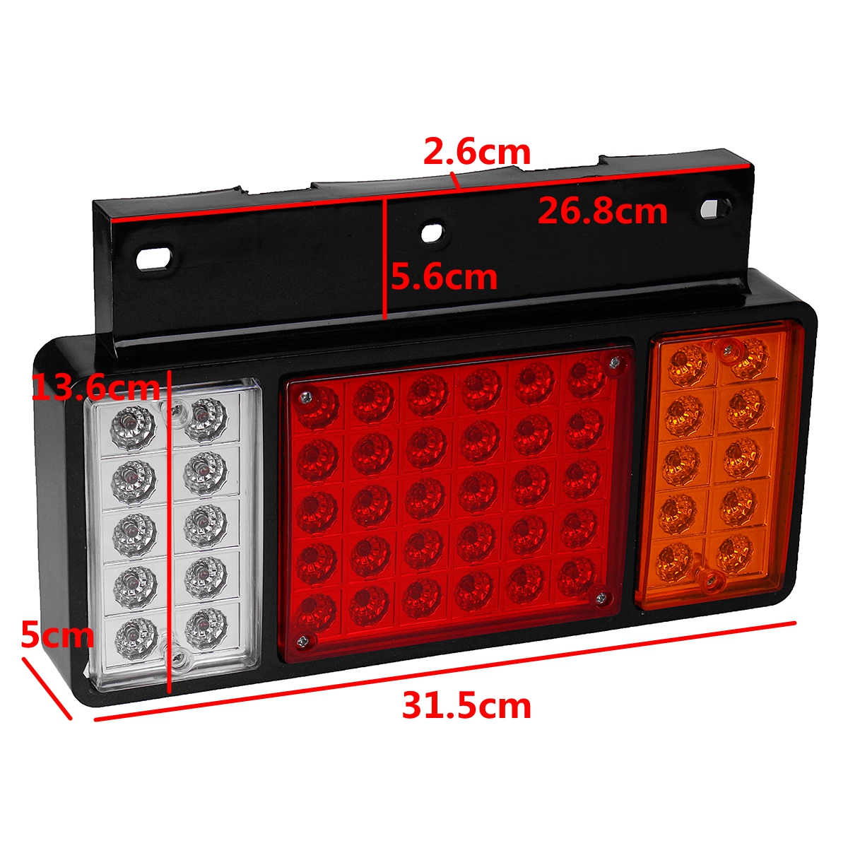 Pair-12V-50LED-Car-Rear-Tail-Light-Lamp-for-ISUZU-Elf-Truck-NPR-NKR-NHR-1984-up-1330809