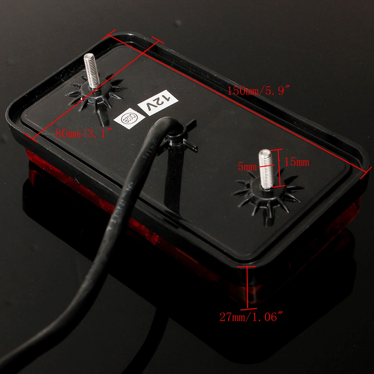 Pair-Trailer-Truck-Lorry-Caravan-LED-Rear-Tail-Brake-Stop-Light-Indicator-Lamp-12V-1015049