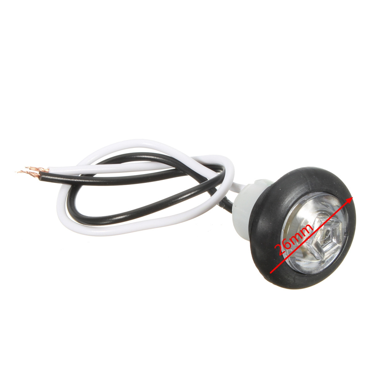 Universal-AmberRedWhite-Side-Marker-Light-LED-Lamp-for-12V24V-Car-Van-Truck-Trailer-1071637