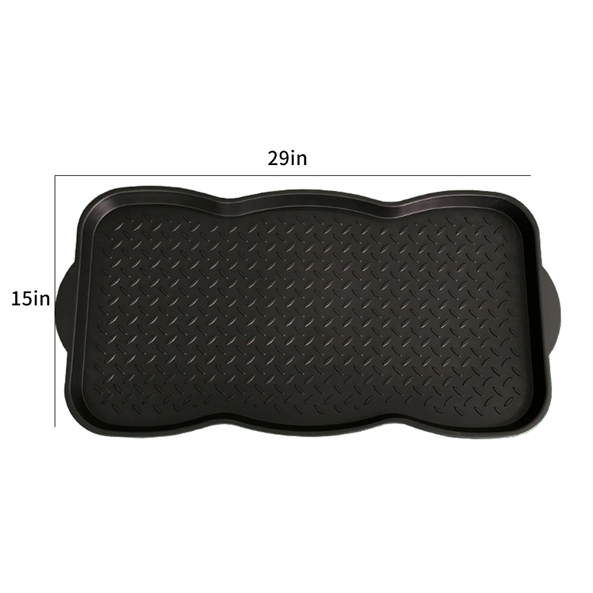 Multi-Purpose-Boot-Shoe-Mat-Tray-Liner-Tidy-Door-Car-Storage-Black-Home-Outdoor-1785549