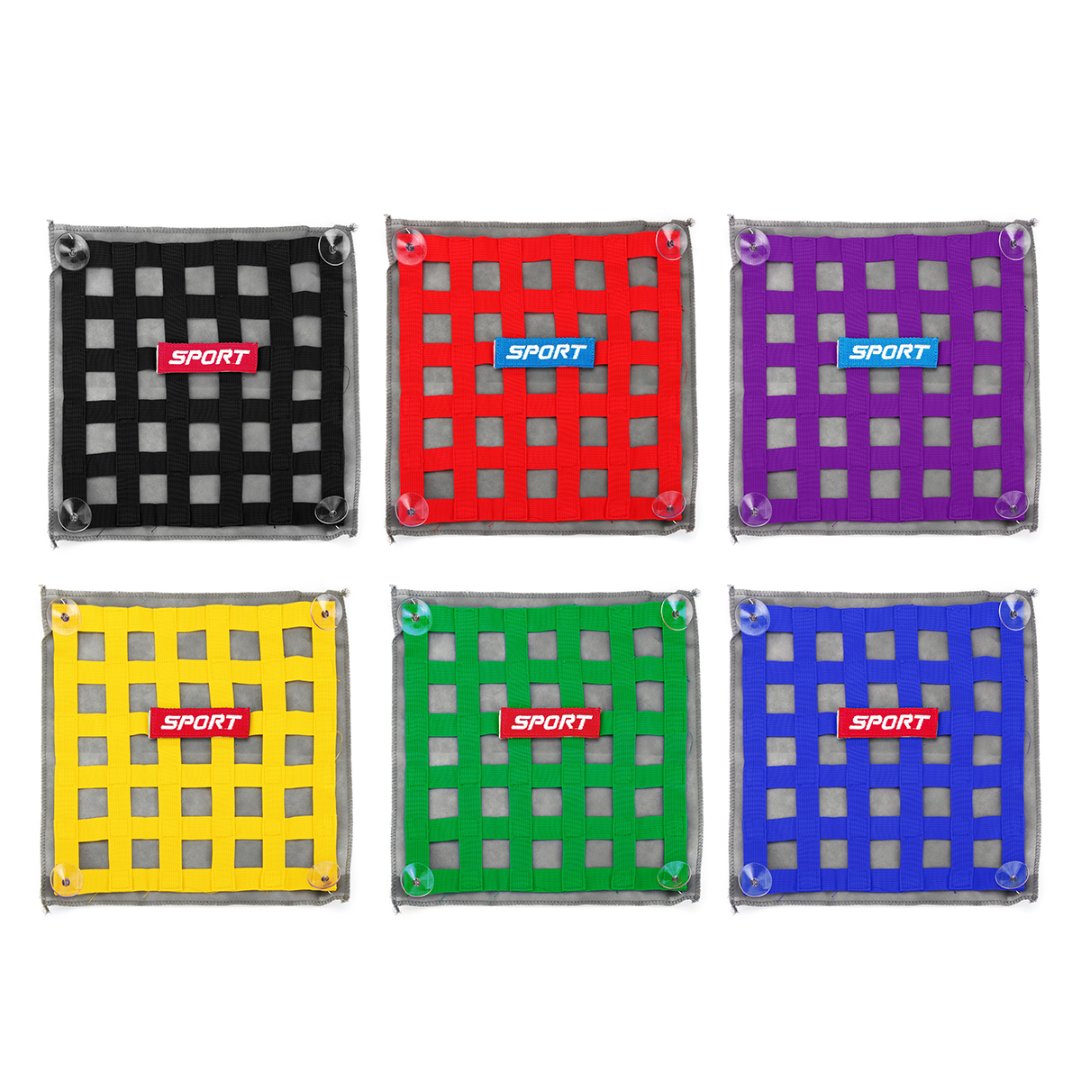 Universal-Car-Racing-Window-Sunshade-Curtain-Net-Safety-Equipment-Off-Road-Nylon-Webbing-DY-New-1612182