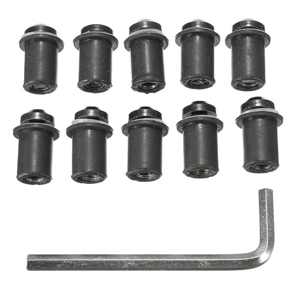 10pcs-M5X16mm-Windscreen-Wind-Shield-Bolts-Screw-Kit-Set-Motorcycle-Universal-986521
