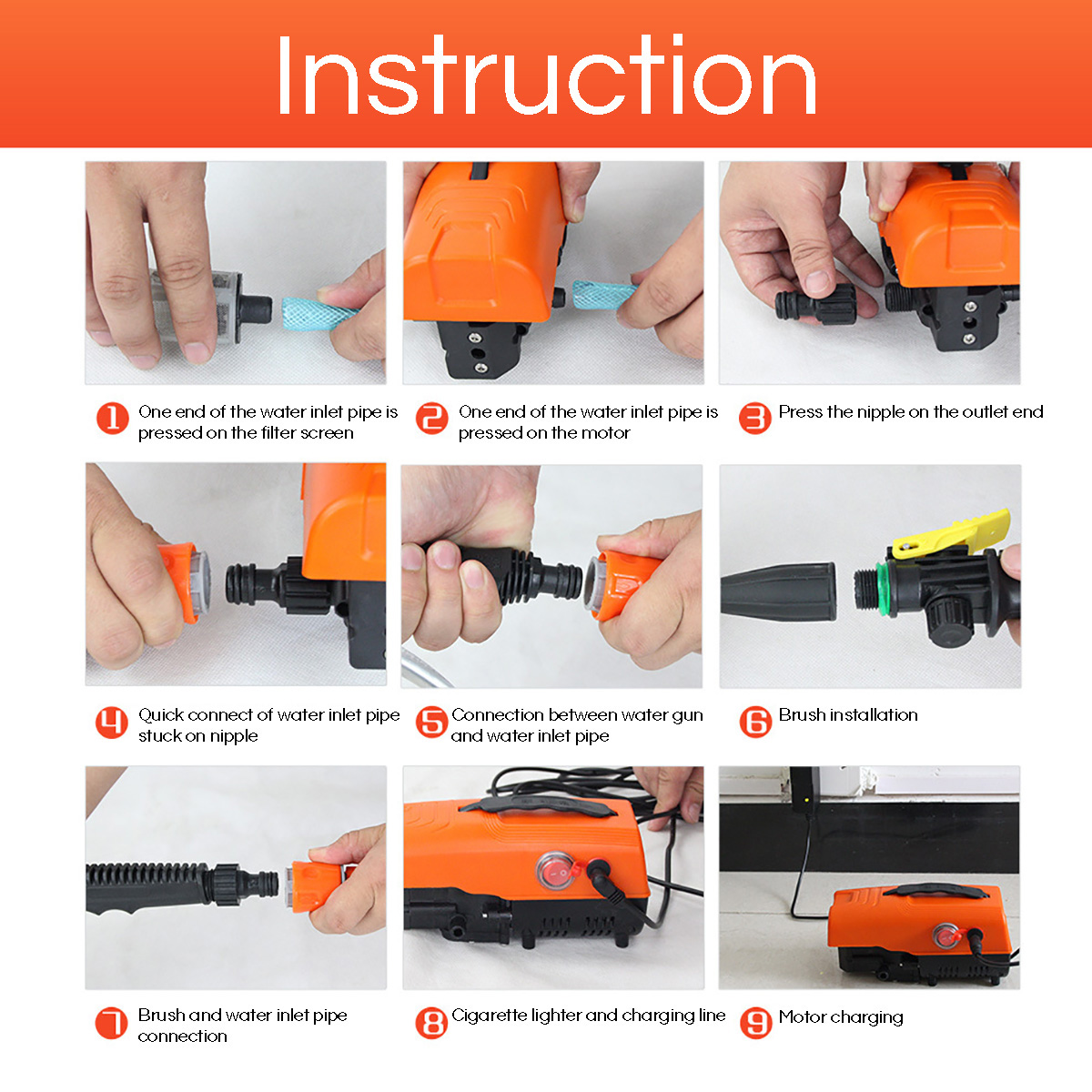 12V-High-Pressure-Cleaner-Washing-Home-Portable-Wireless-Wash-Water-Tool-1821762