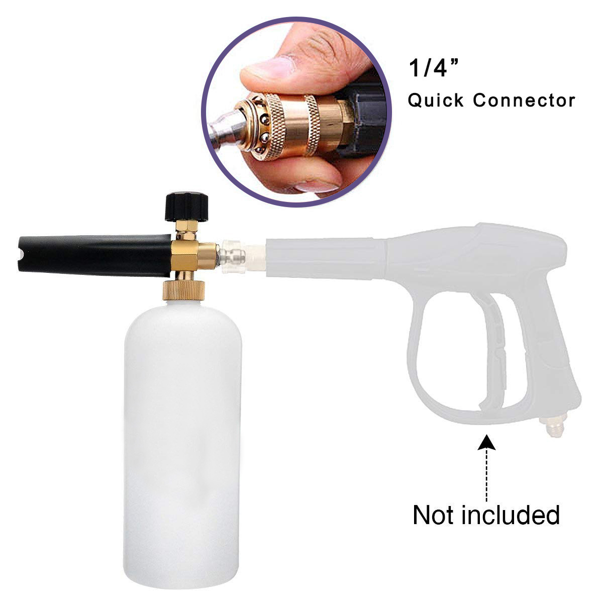 1L-Lance-Foam-Spray-Tool-Soap-Cannon-For-High-Pressure-Washer-w5x-Nozzles-1576911