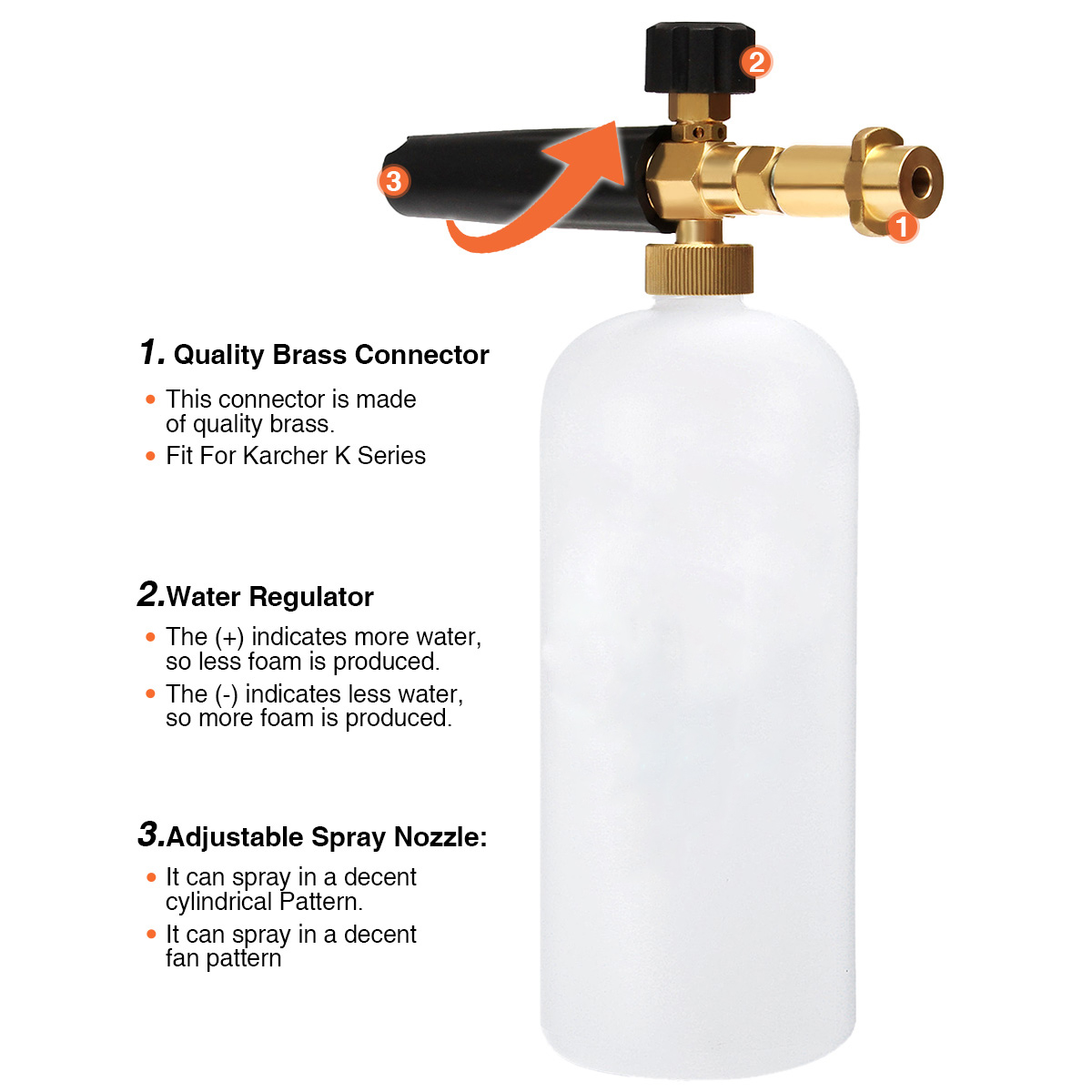 1L-Lance-Foam-Spray-Tool-Soap-Cannon-For-High-Pressure-Washer-w5x-Nozzles-1576911