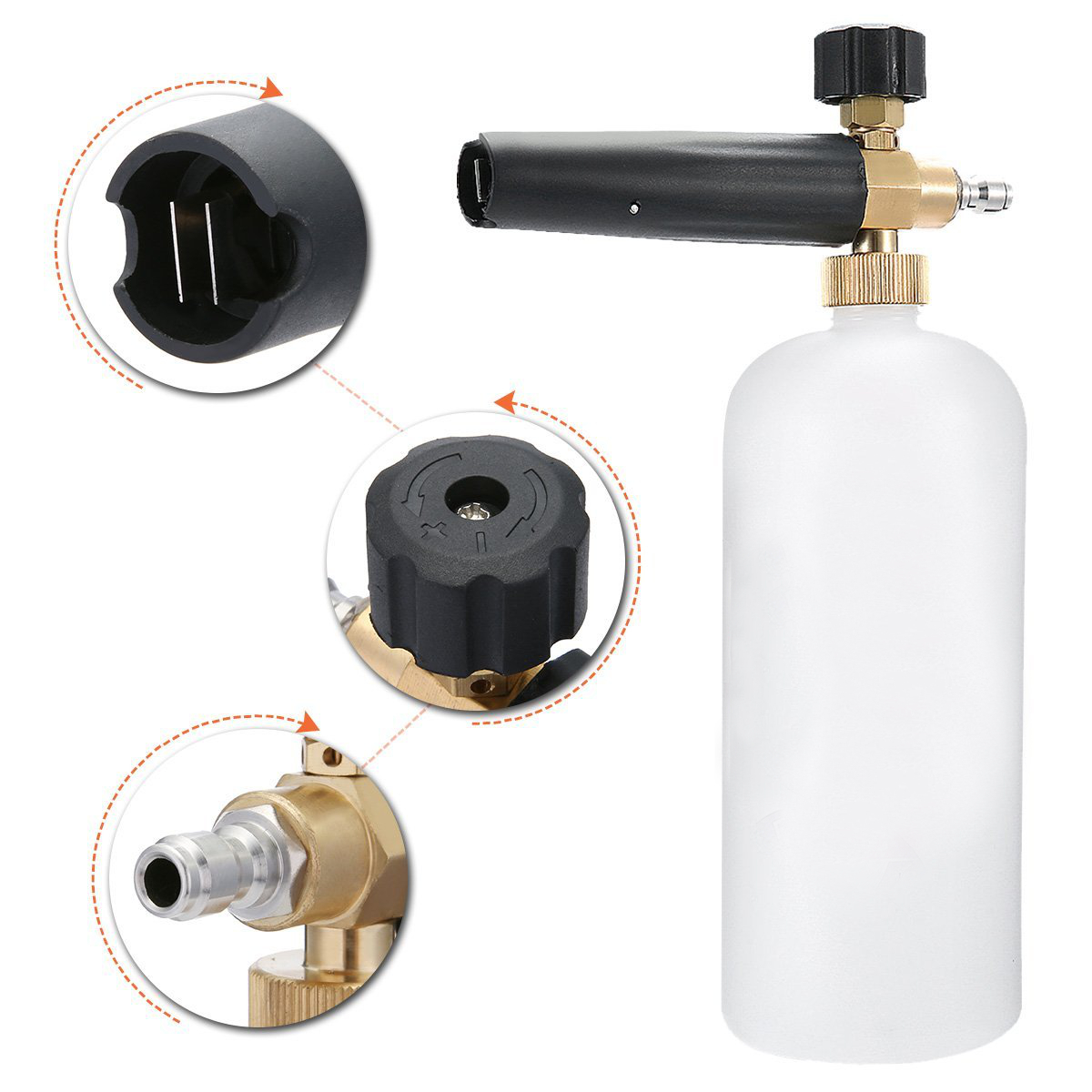 1L-Lance-Foam-Spray-Tool-Soap-Cannon-For-High-Pressure-Washer-w5x-Nozzles-1576911