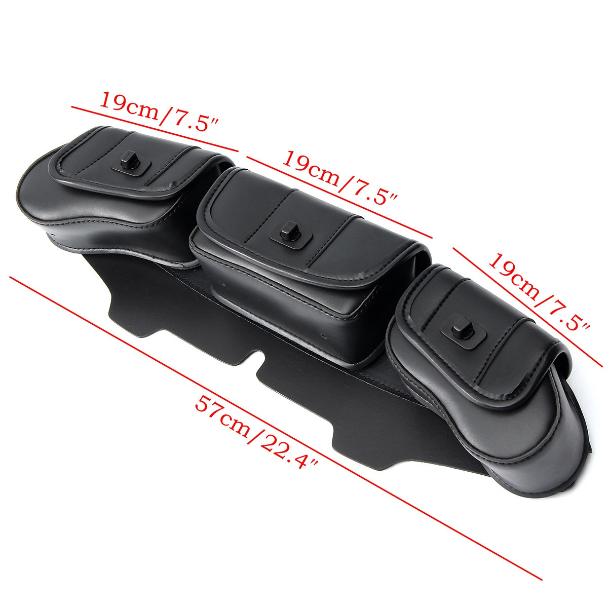 3-Pouch-Pocket-Fairing-Wind-Shield-Bag-For-Harley-Electra-Street-Glide-Touring-1110566