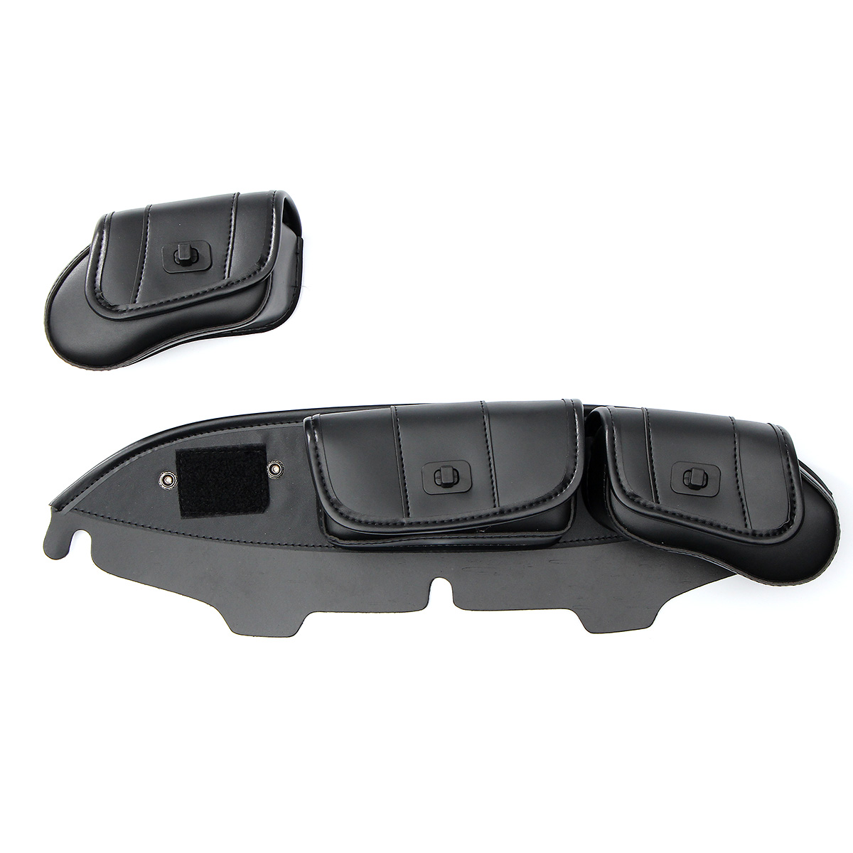 3-Pouch-Pocket-Fairing-Wind-Shield-Bag-For-Harley-Electra-Street-Glide-Touring-1110566