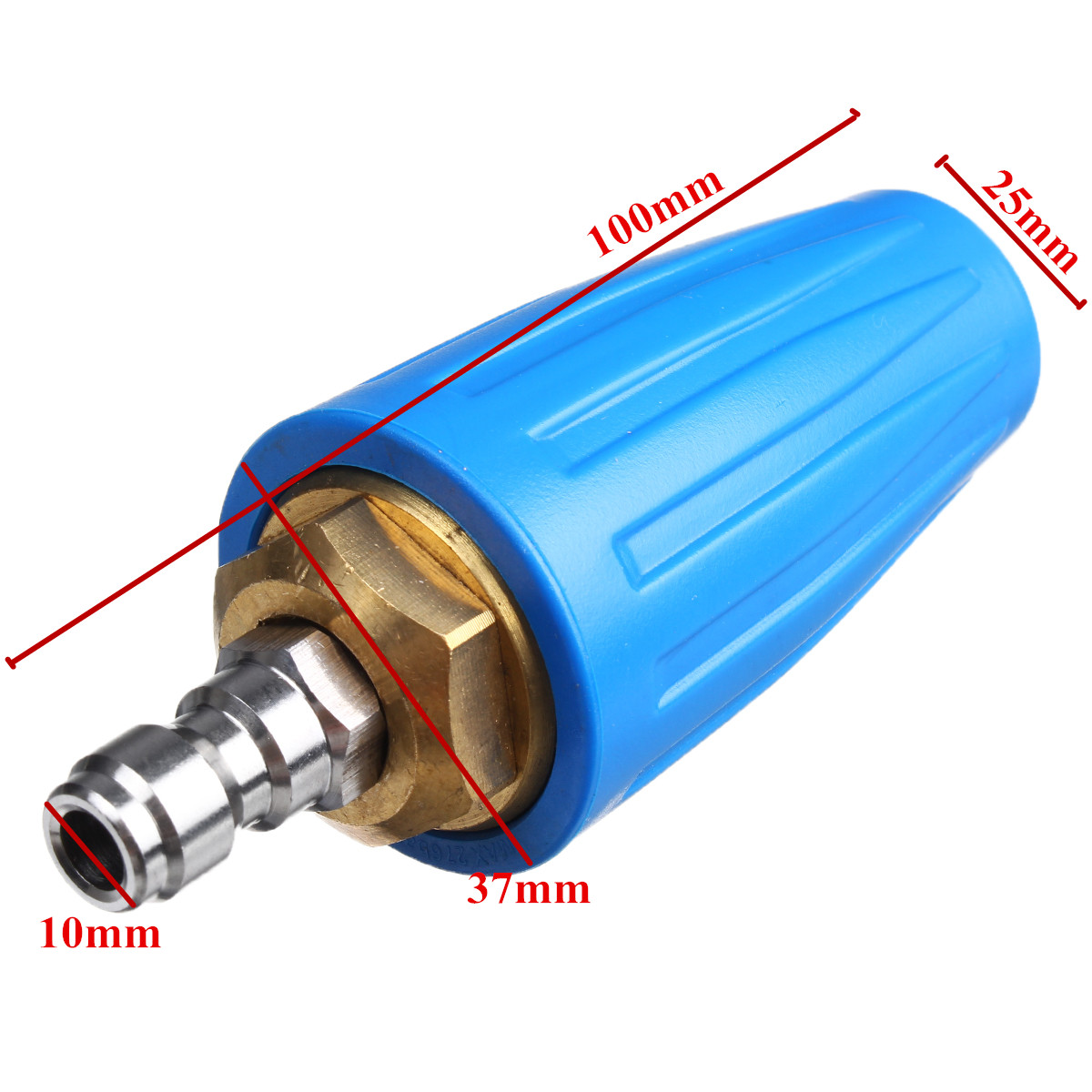 300036004000PSI-Rotating-Turbo-Nozzle-14-Quick-Connect-Pressure-Washer-Cleaner-Spray-1543174
