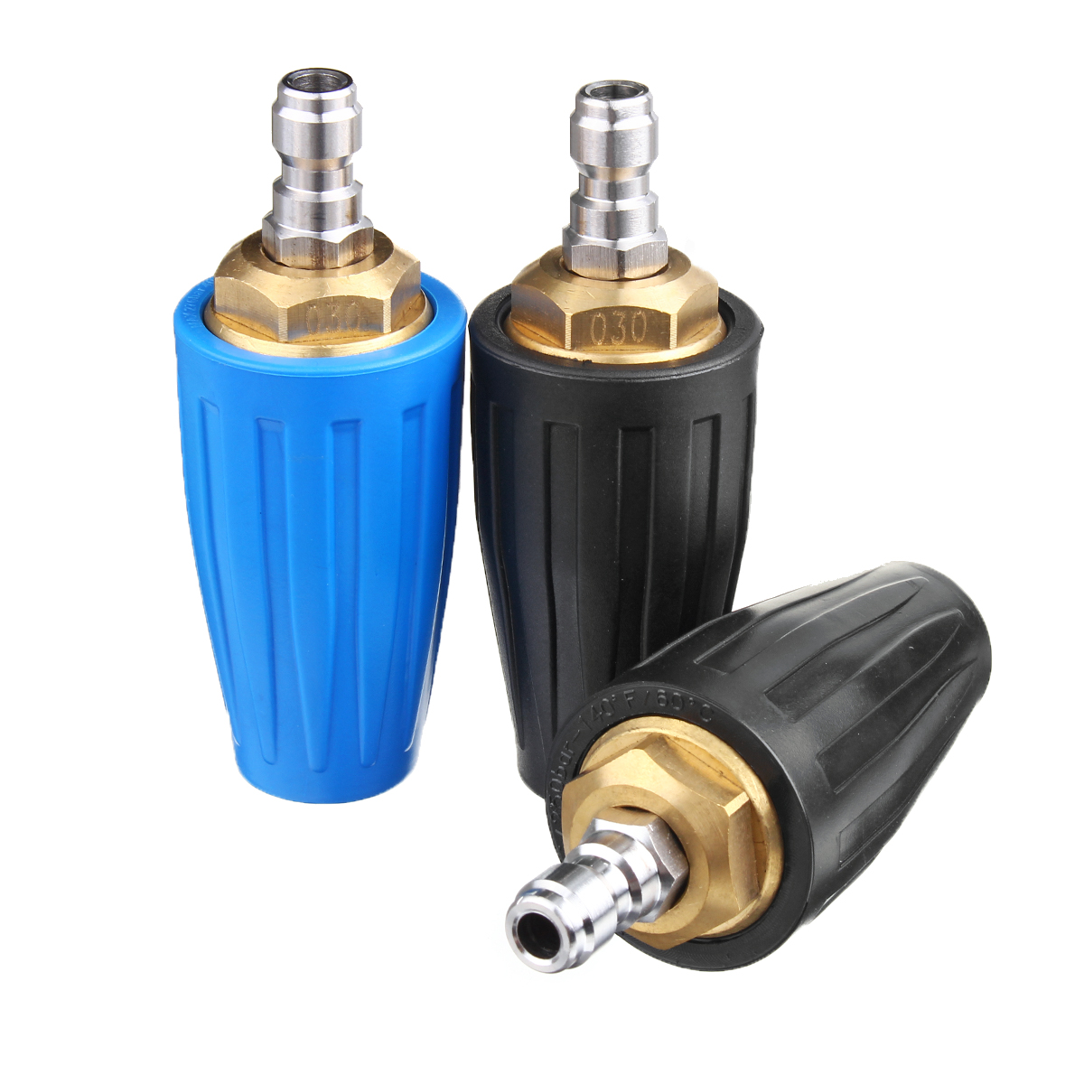 300036004000PSI-Rotating-Turbo-Nozzle-14-Quick-Connect-Pressure-Washer-Cleaner-Spray-1543174