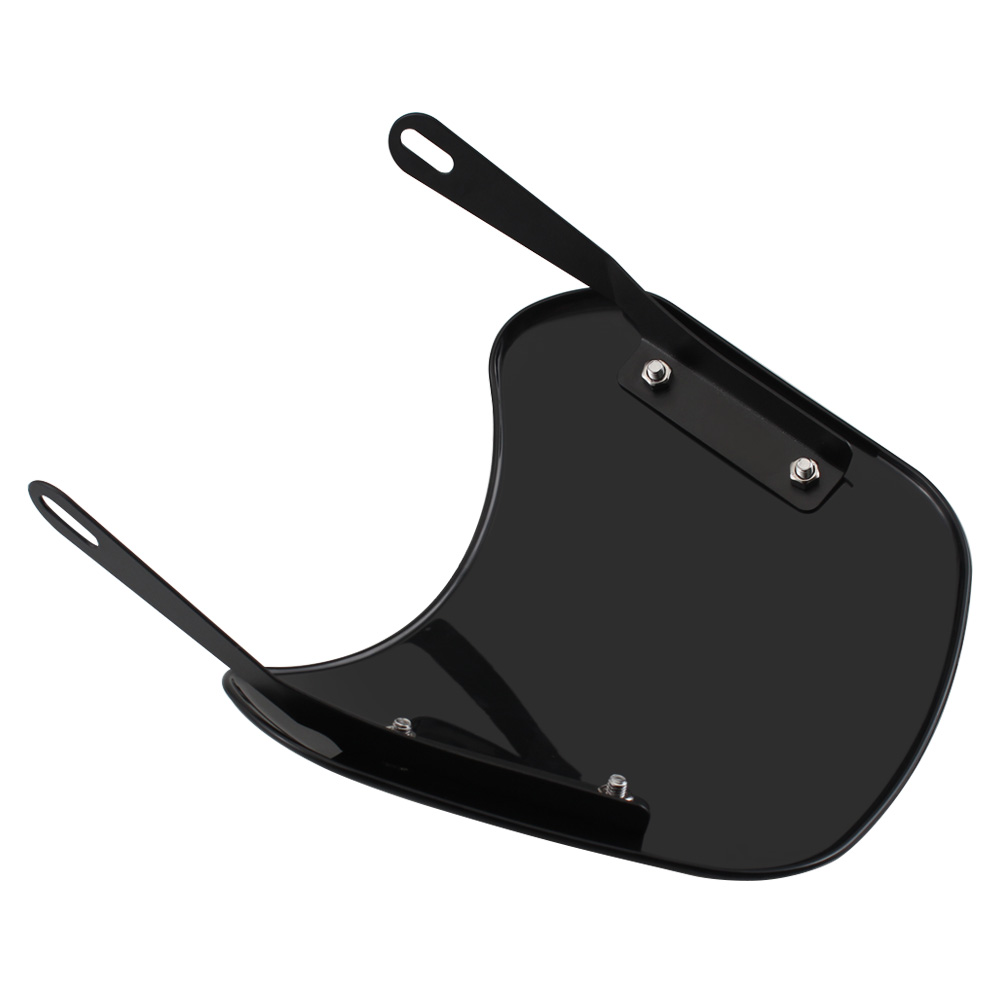 5-7inch-Motorcycle-Headlights-Universal-Windscreen-Windshield-Black-For-YAMAHA-1694099