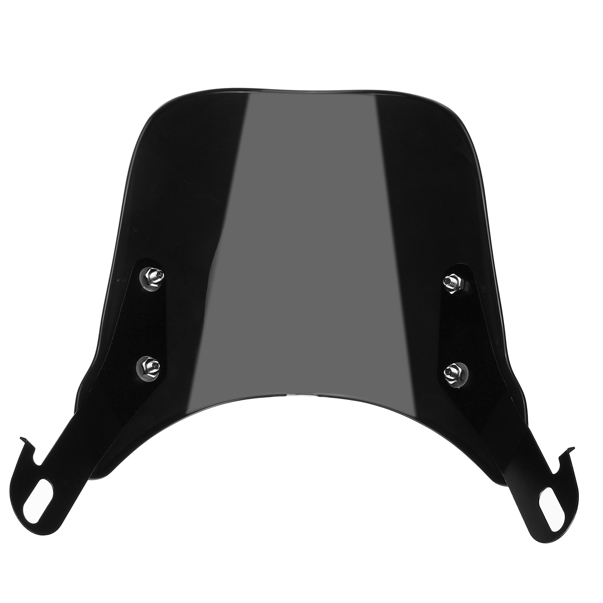 Black-Windshield-Windscreen-For-5inch-7inch-Round-Headlights-Motorcycle-Universal-1518614
