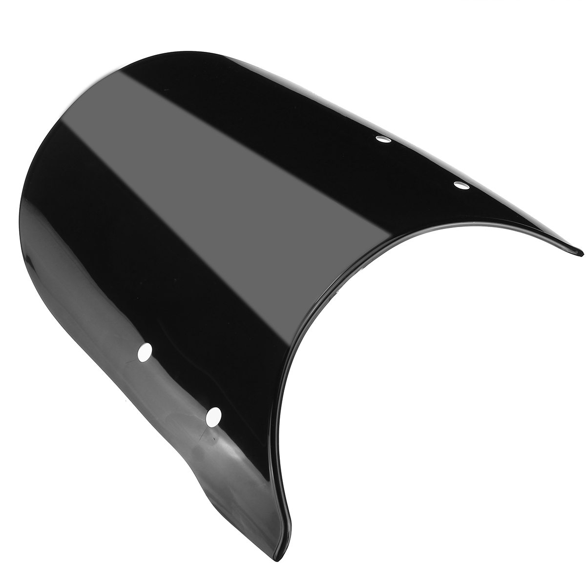 Black-Windshield-Windscreen-For-5inch-7inch-Round-Headlights-Motorcycle-Universal-1518614