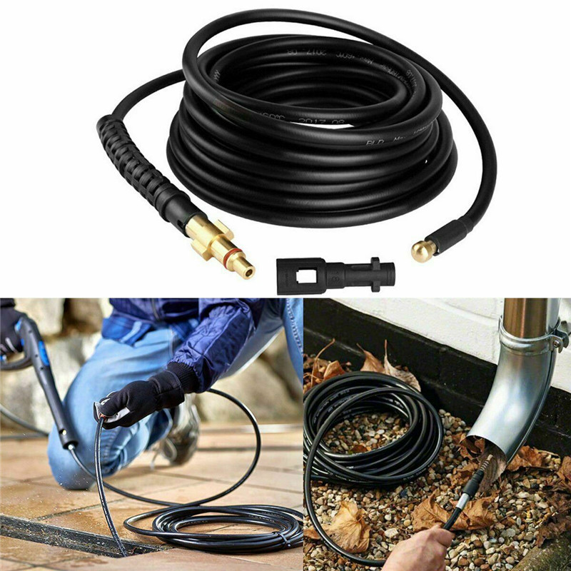 Drain-Cleaner-Hose-Sewer-Pipe-Cleaning-Kit-Flexible-Jetter-Tube-Unblocker-1015m-1676618